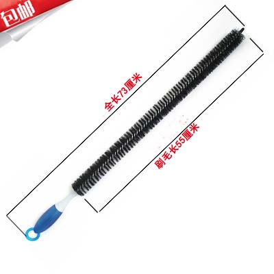 Car engine cleaning brush extended handle curved multi-functional wheel hub engine oil dirt head brush special tool