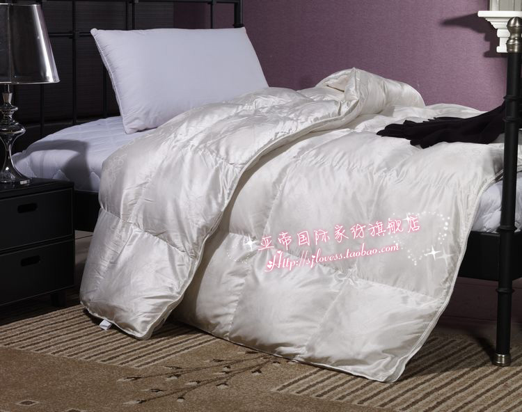 Dubai five-star hotel special thickened 95% white goose down blossoming goose down quilt quilt core winter quilt