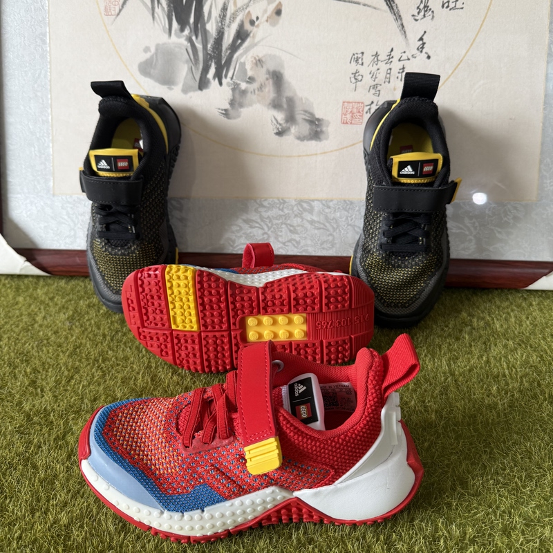 Adidas Lego Co-Branded Kidsren's Low-Top Fabric Breathable, Wear-Resistant and Non-Slip Sports Shoes for Kidsren Gw8124 Adidas Lego Co-Branded Kidsren's Low-Top Fabric Breathable, Wear-Resistant and Non-Slip Sports Shoes for Kidsren Gw8124