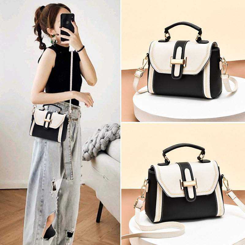 Shanghai Spot Warehouse Qingpu District Ottles Store Discount Officer Net Large Capacity Carrying Bag Carry Single Shoulder Bag Female Tide