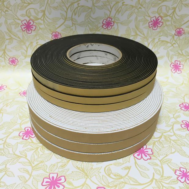 Chất lượng cao trong nước dày 2 mm Đen dày đơn độc thân -sealing chống lại chống bọt chống bọt chống bọt biển Eva Sponge chống bọt băng keo xốp 2 mặt