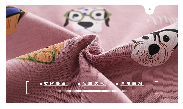 Bộ đồ ngủ đôi nữ cotton dài tay hai mảnh phù hợp với phiên bản Hàn Quốc của mùa thu nam dễ thương đồ bộ pijama