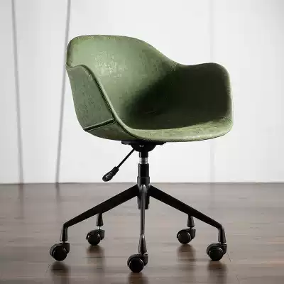 Nordic office chair study desk home backrest studio computer chair lifting swivel chair modern simplicity