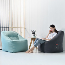 Lazy sand hair bean bag Tatami small apartment bedroom small chair small sofa Single cute girl hummus bag