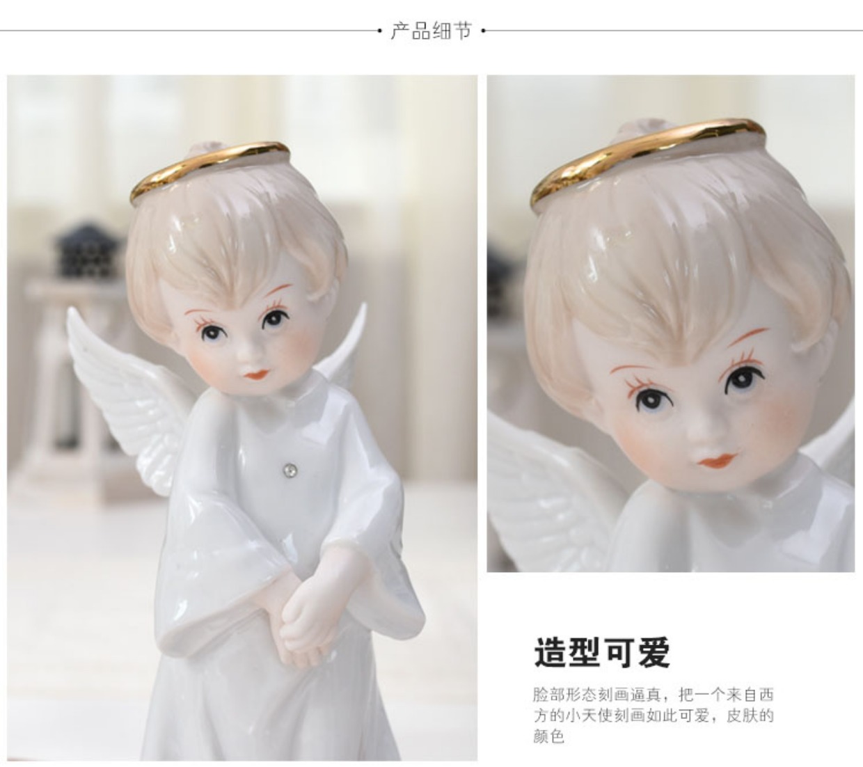 Đồ trang trí gốm sứ châu Âu Đồ trang trí phòng khách sáng tạo đồ trang trí phụ kiện nhà quà tặng sáng tạo cách trang trí phòng khách nhà vuông