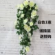 Mô phỏng giỏ cây xanh treo tường trang trí nội thất nhà máy trồng mây hoa giả phòng khách hoa nhựa mô phỏng lá xanh - Hoa nhân tạo / Cây / Trái cây bình hoa mộc lan giả