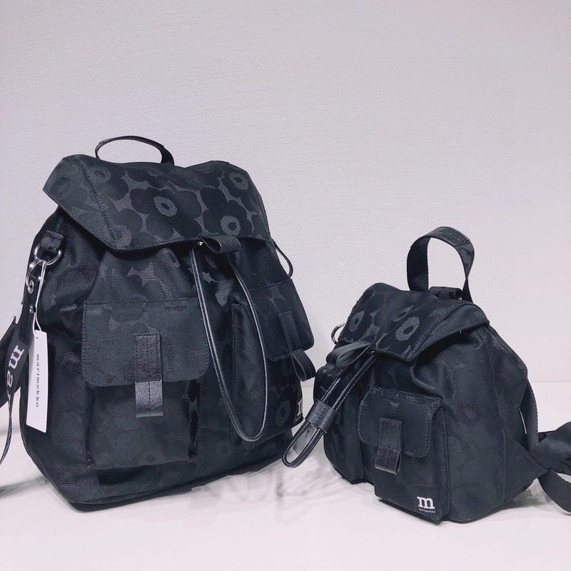 Finnish Printed Series of Large and Small Backpacks Finnish Printed Series of Large and Small Backpacks