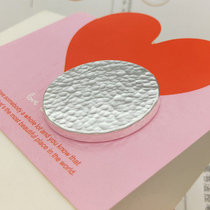 Silver Customized Silver Play 999 foot silver piece solid hand - grain hammer piece piece of silver piece key hanging parts