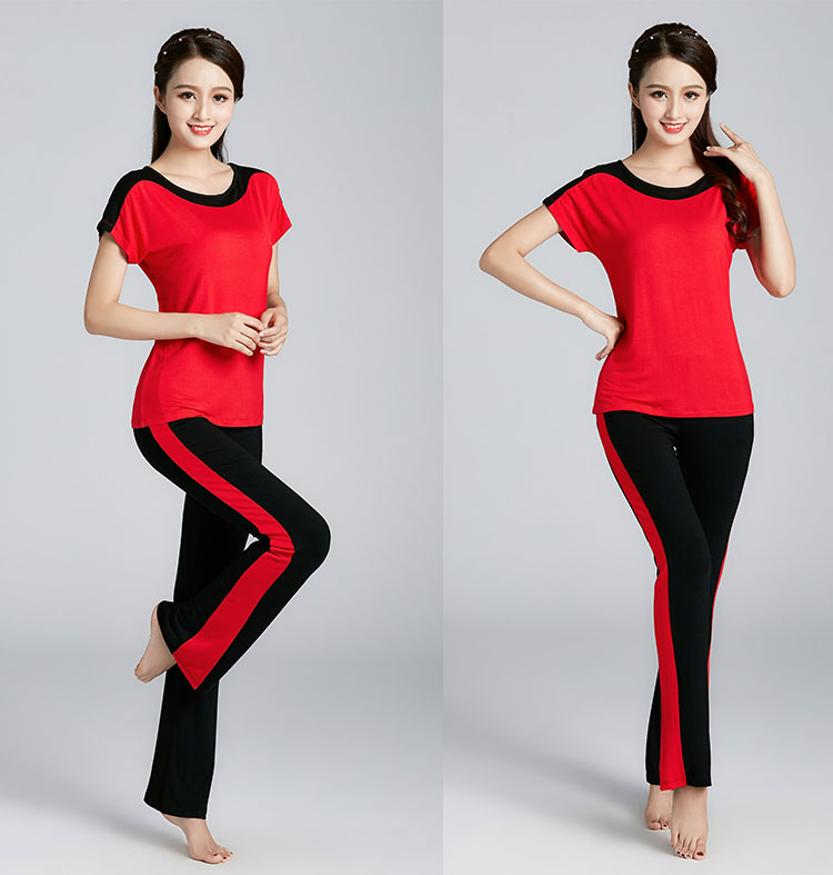 Quần nhảy vuông quần nữ mùa hè mới micro-ra trang phục khiêu vũ thể thao màu đen thực hành phương thức khiêu vũ quần - Khiêu vũ / Thể dục nhịp điệu / Thể dục dụng cụ giày múa có gót