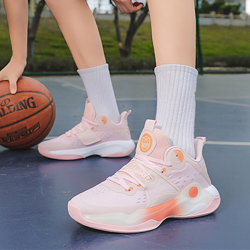 Basketball Shoes for Women 2026 New Model Practical Wear-Resistant Sneakers for Men Mesh Breathable Pink Shoes Girls Training Sports Shoes Basketball Shoes for Women 2026 New Model Practical Wear-Resistant Sneakers for Men Mesh Breathable Pink Shoes Girls Training Sports Shoes