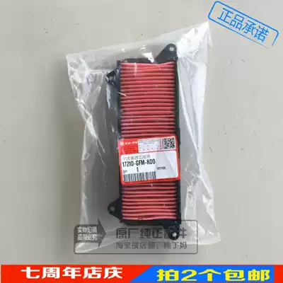 Wuyang Honda three kingdoms four good Royal original factory original air filter Air filter 2 filter elements