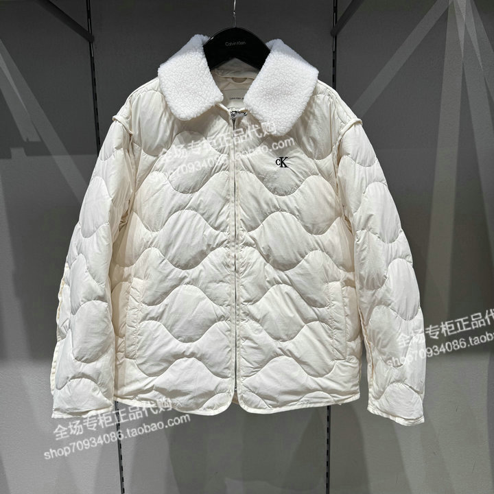 Calvin Klein/Ck Jeans Women's Genuine Product from the Store 2026 Autumn and Winter New down Jacket A47H587G