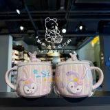 Шанхайский Диснейленд Повестка дня Звезда Балет Дайлу с крышкой кружка керамическая чашка кофейное молоко питьевая вода чашка