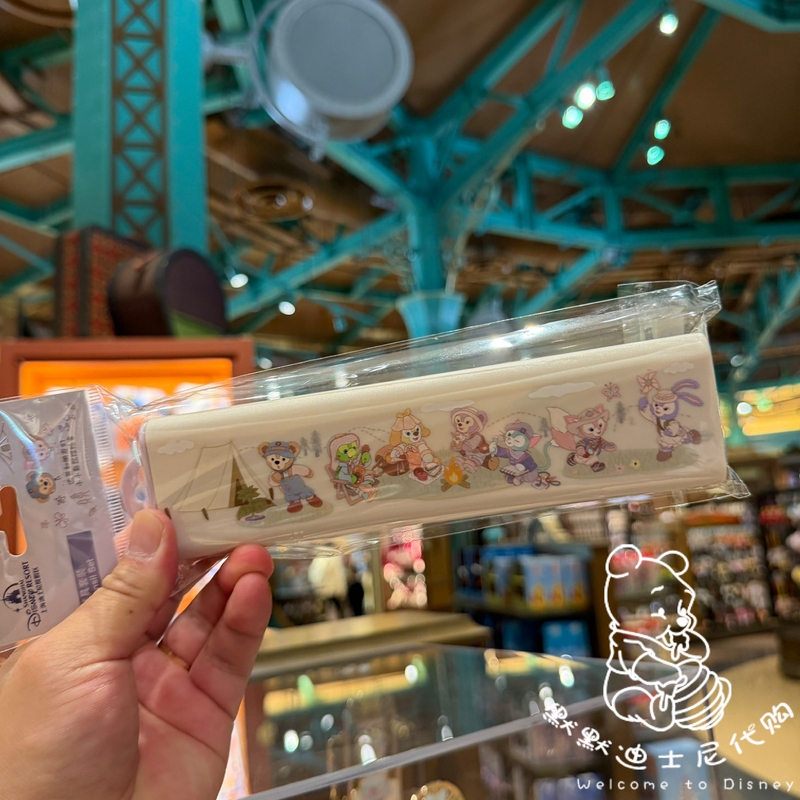 Shanghai Disneyland Duffy and Friends Little Nature Explorers Series Tableware Set Gift