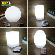 Bar minimalist net red atmosphere light remote control high-end intelligent mini night light Ikea decoration table lamp student table lamp