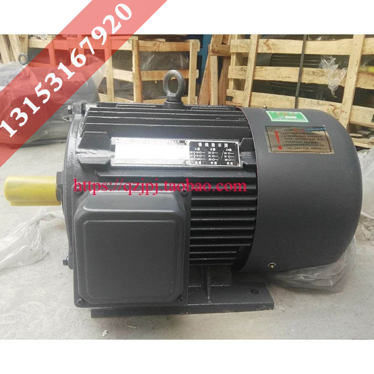 One factory tower lift motor YZTD 225 15 15 3 5 3 - speed motor tower crane main motor roller