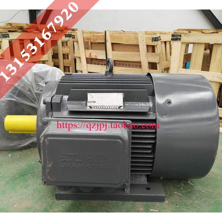 Jiangte Motor Tower Crane Lifting Three-speed Motor YZTD200L2 15 15 4 Tower Crane Motor Tower Crane Accessories