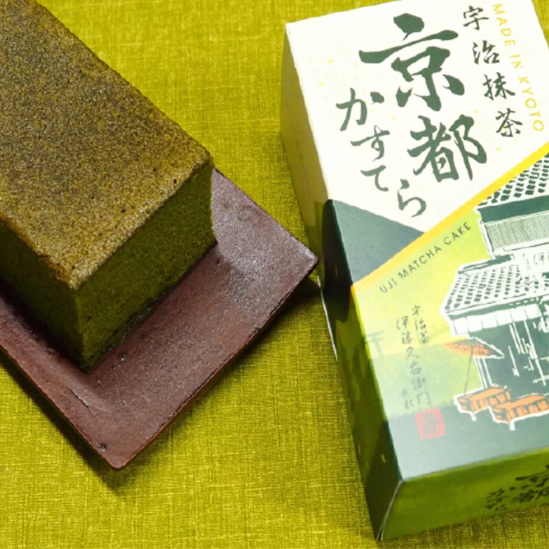 [New Product in Stock] Japan Airport Exclusive Ito Kujubeemon Uji Matcha Kyoto Castella Cake