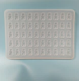 Милая акриловая силиконовая форма, подвеска, аксессуар, с медвежатами