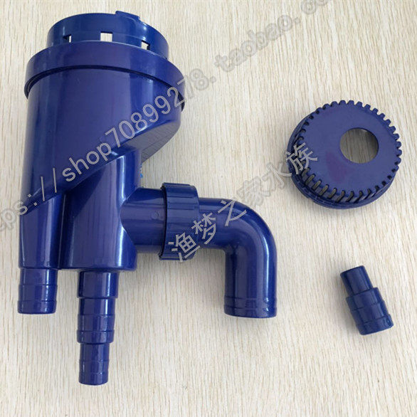 Blue fish toilet sewer can be picked up by 40 hoses-Taobao
