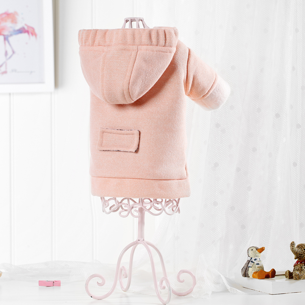 Ca cao Hani Áo hai chân Thời trang Quần áo Thú cưng Quần áo Teddy VIP Dog Quần áo - Quần áo & phụ kiện thú cưng quần áo chó