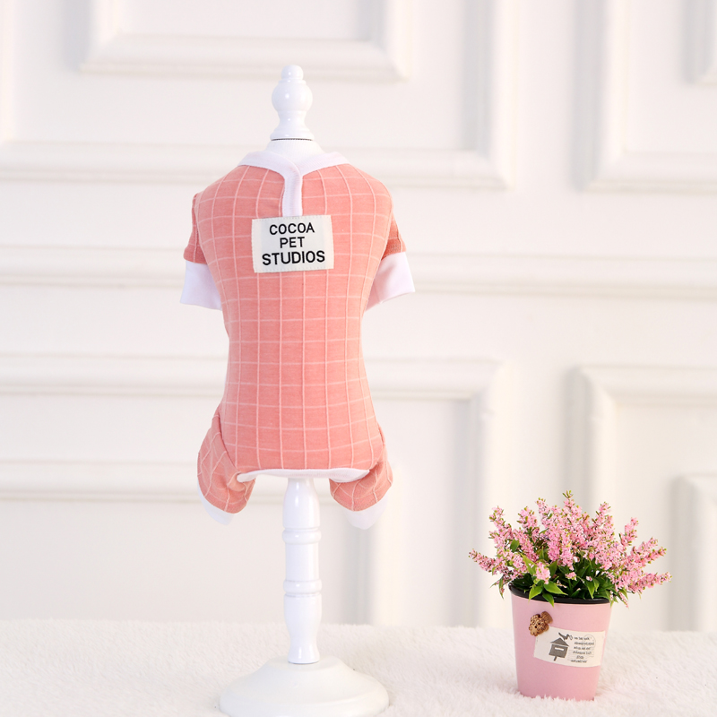 Áo len dệt kim ca cao Hani Jacquard Áo bốn chân Quần áo thú cưng giản dị Teddy VIP Dog Quần áo - Quần áo & phụ kiện thú cưng bộ quần áo thú cưng