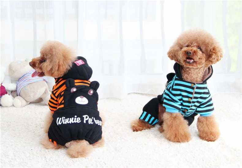 Ca cao Hani Pet Dress Bear Bear Tee Teddy VIP Dog Quần áo - Quần áo & phụ kiện thú cưng