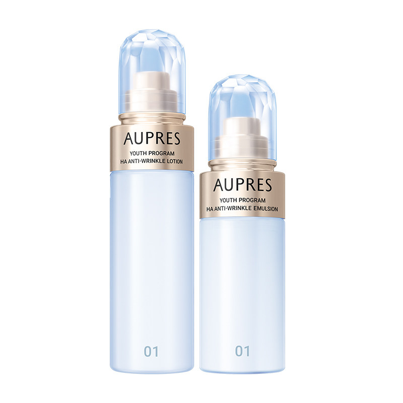 欧珀莱臻粹轻龄玻尿酸淡纹精华水乳套装