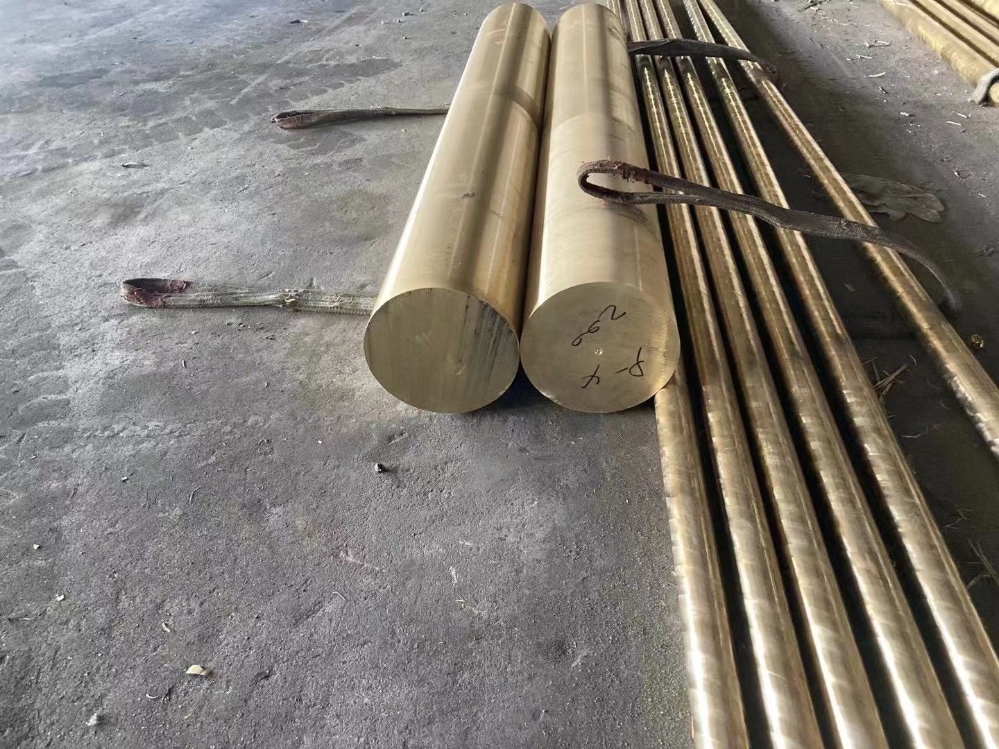 Spot QAL9-4C62300C63000C6301C6161 forged aluminium bronze stick pipe flange sleeve cut 200