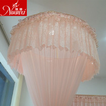 Ceiling Dome Mosquito Net Home 1 8m Bed Double encryption thickened 1 2 1 5 m Bed floor European style Princess Wind