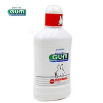 GUM Mifei childrens mouthwash 250ml moth-proof and descaling removal of bad breath oral cleaning stain clear breath no alcohol