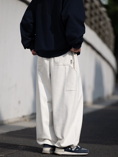 BELLKENIDEA Спортивные бархатные штаны для отдыха, свободный крой