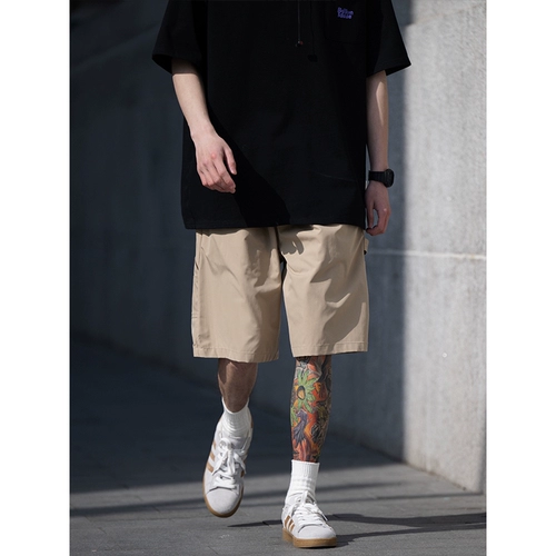 Рабочие японские легкие и тонкие штаны для отдыха, шорты