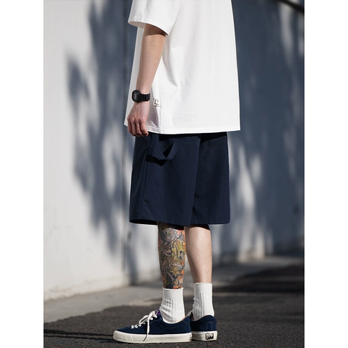 Рабочие японские легкие и тонкие штаны для отдыха, шорты