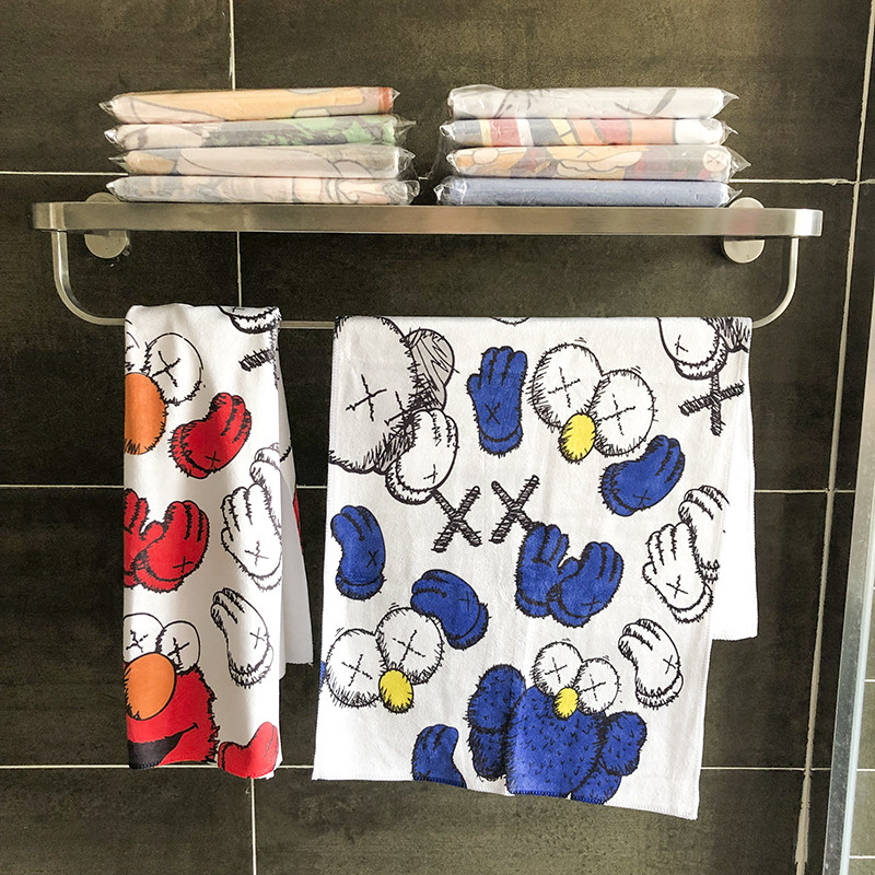 Tide brand home towel wash face towel household big bath towel bath children cartoon sports fitness absorbent sweat towel male