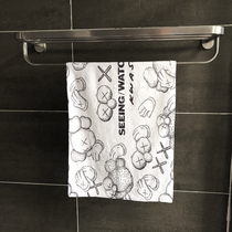 Home washing towel female cartoon cute children bath bath towel gym sweat towel sports facial towel male tide