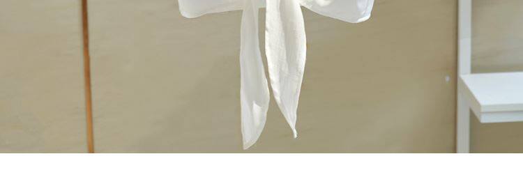 Одежда модная солнца защиты 白衬衫女半袖薄款夏季胖妹妹大码宽松显瘦系带短款上衣简约雪纺衫