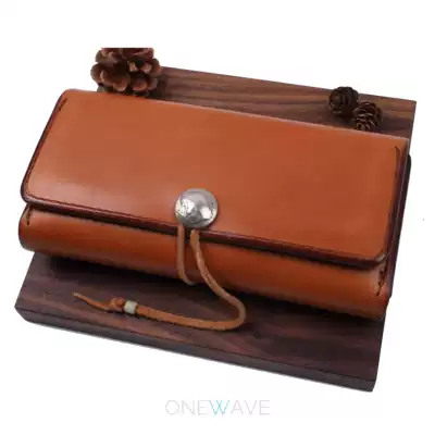 (Domestic spot) goros three-fold long-term financial wallet classic Takahashi wulang hand wallet financial cloth bag