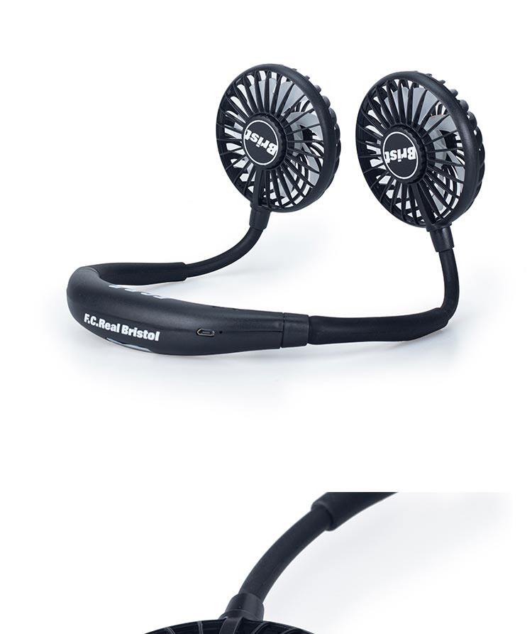 USB-вентилятор 【国内现货】fcrb neck fan挂脖风扇 静音便携式usb随身电扇潮流