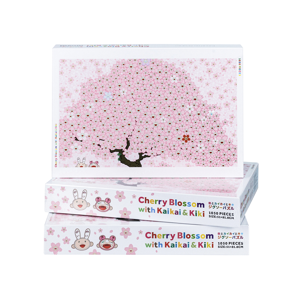 村上隆 パズル Cherry Blossom with Kaikai Kiki-