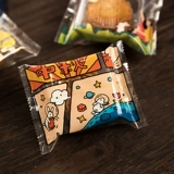 Упаковочный мешок с лунными вещами мешок для уплотнения Self -Sealfed Сумки с поддержкой середины Autumn Ice Skin Skin Loane Cake Egg Yolk