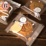 Упаковочный мешок с лунными вещами мешок для уплотнения Self -Sealfed Сумки с поддержкой середины Autumn Ice Skin Skin Loane Cake Egg Yolk