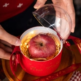 Apple, защитный амулет, портативная прозрачная подарочная коробка, рождественская детская упаковка, подарок на день рождения