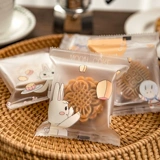 Упаковочный мешок с лунными вещами мешок для уплотнения Self -Sealfed Сумки с поддержкой середины Autumn Ice Skin Skin Loane Cake Egg Yolk