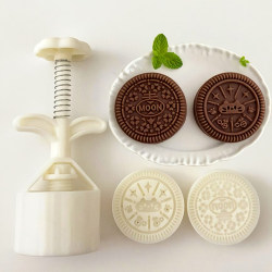 2025 New Oreo Mooncake Mold Mung Bean Cake Mold Baking 50g 7g Hand-Pressed Home-Use Snow Skin Cheese Mold