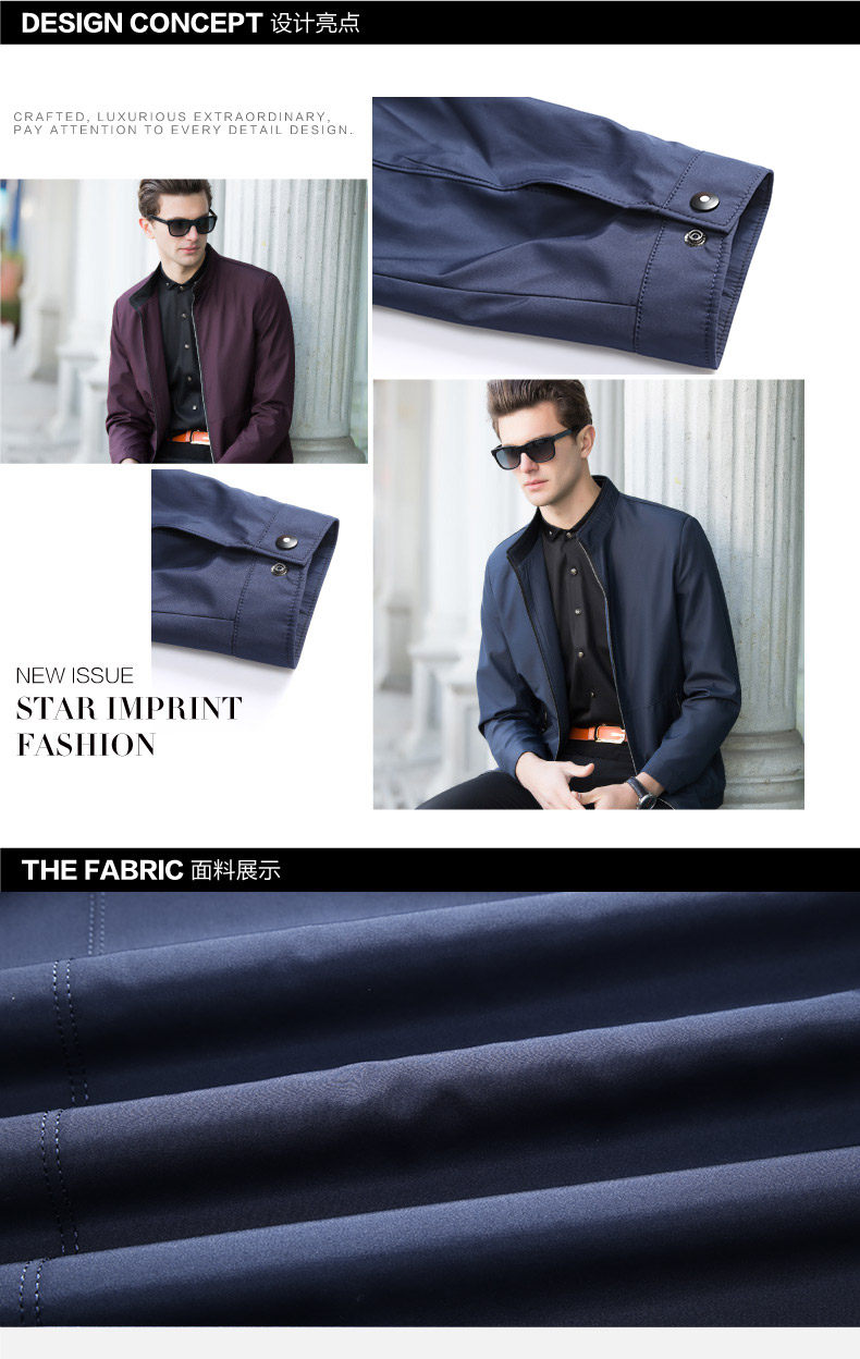 Blouson homme      manches longues en Polyester - Ref 3116683 Image 9