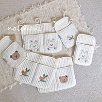 nalinaki Korea homemade diaper bag bed hanging containing urine not wet milk bottle storage bag baby stroller containing bag