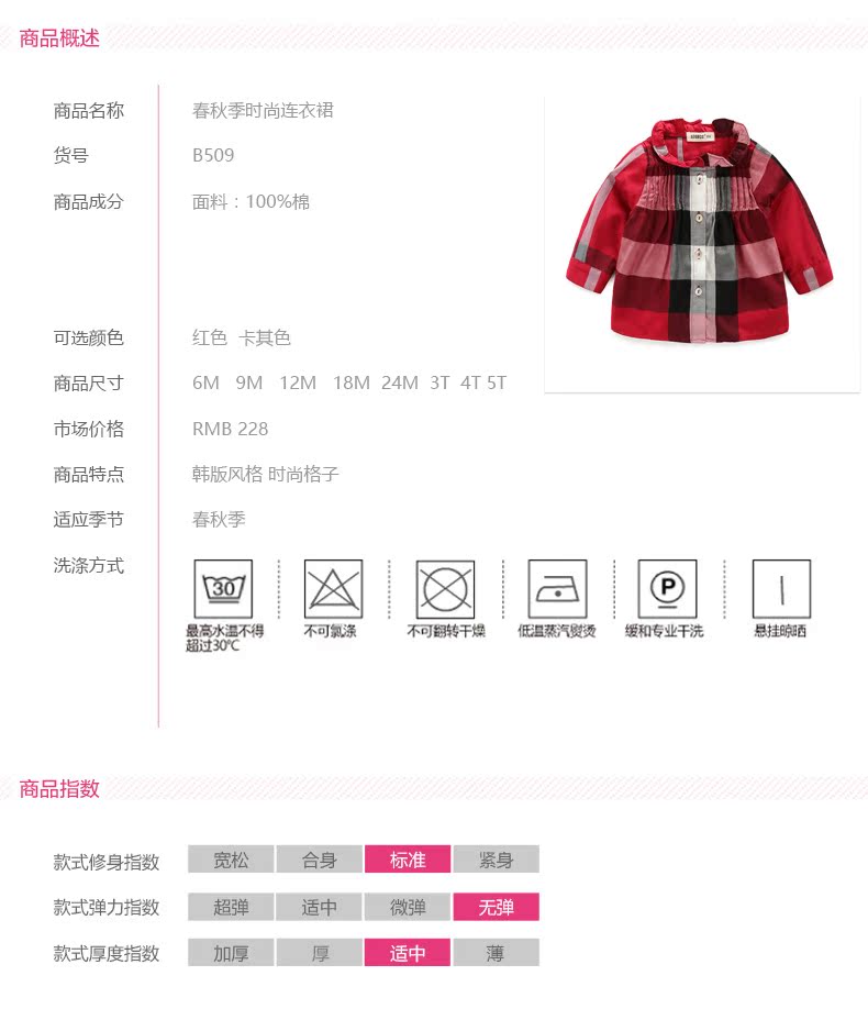 Robes pour fille AOOBCC - Ref 2044805 Image 10