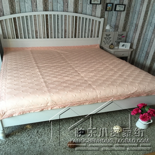 Hàn Quốc cao cấp cotton cao cấp thêu thêu bông điều hòa không khí đôi đã được mùa hè mát mẻ bởi mùa xuân và mùa thu bởi tấm trải giường bộ ga giường cao cấp