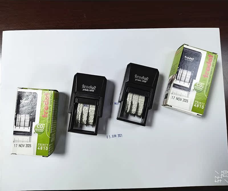 TRODAT 4810 ink seal date seal with seal adjustable date of printing seal
